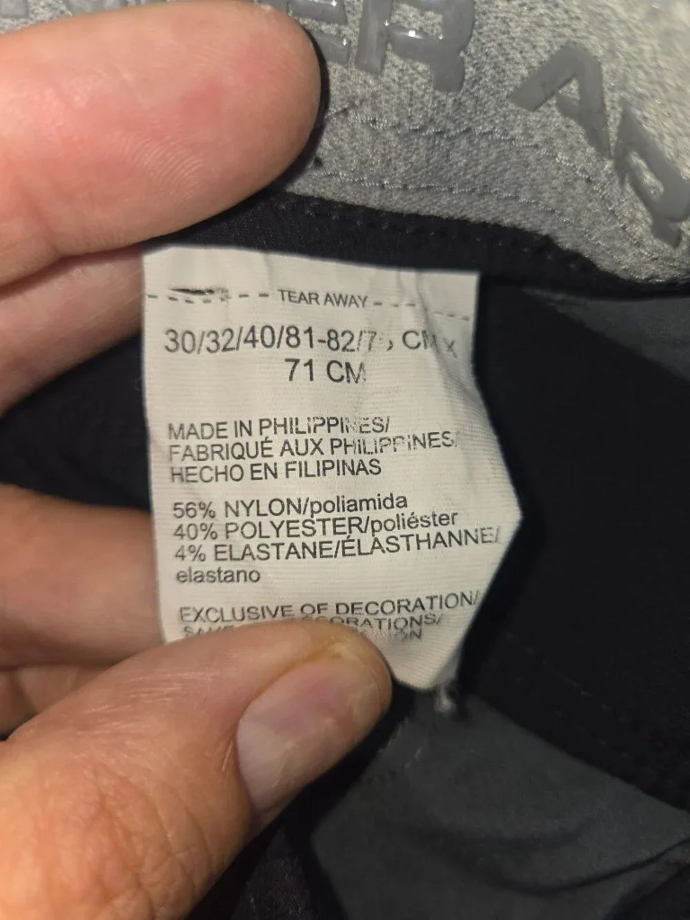 Under Armour Black Tapered Nylon Blend Golf Pants Size 30x32